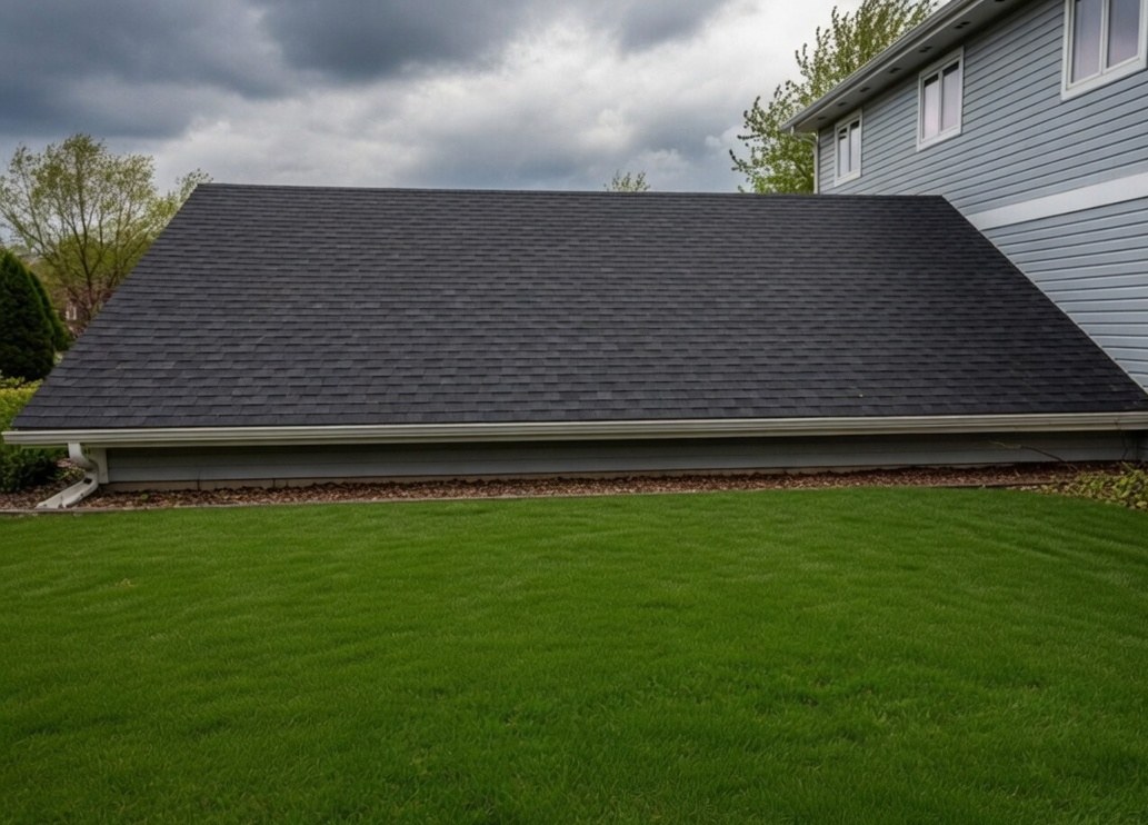Completed roof after replacement